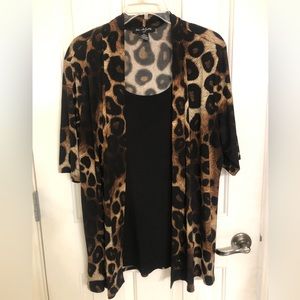 Animal Print Blouse